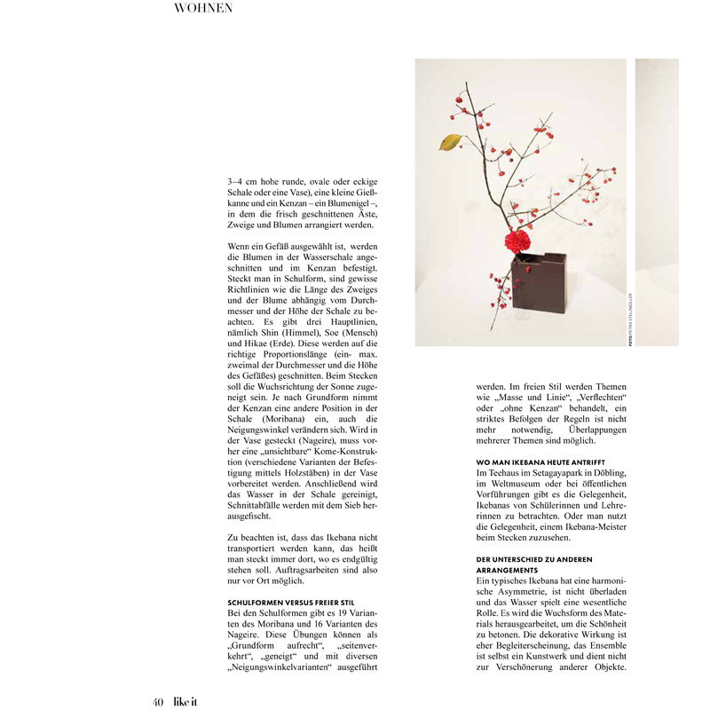 like-it magazin petra stelzmueller ikebana wien blumen artikel blog stories