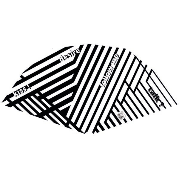 op-art, optische täuschungen, BLACK&WHITE, hand fan, giveaway, wiener fächer, airdevienne, petra stelzmüller, wienerbrise,