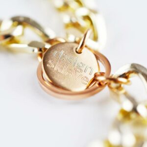 petra stelzmueller armband ketten gold rose hiphop sklave design