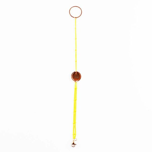 petra stelzmueller armband ketten gold rose hiphop sklave design