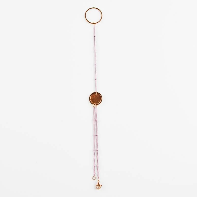petra stelzmueller bracelet chain gold rose hiphop slave design