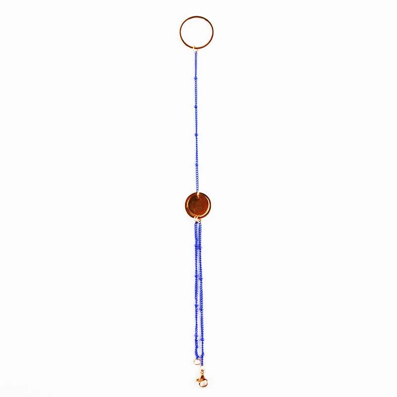 petra stelzmueller bracelet chain gold rose hiphop slave design