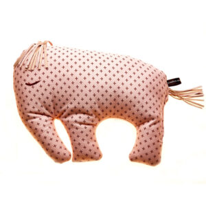 Kinder Kissen Tierform Elefant Petra Stelzmüller Design Stofftier Schmusepolster