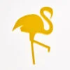Brosche Design Acryl Flamingo