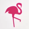 Brosche Design Acryl Flamingo