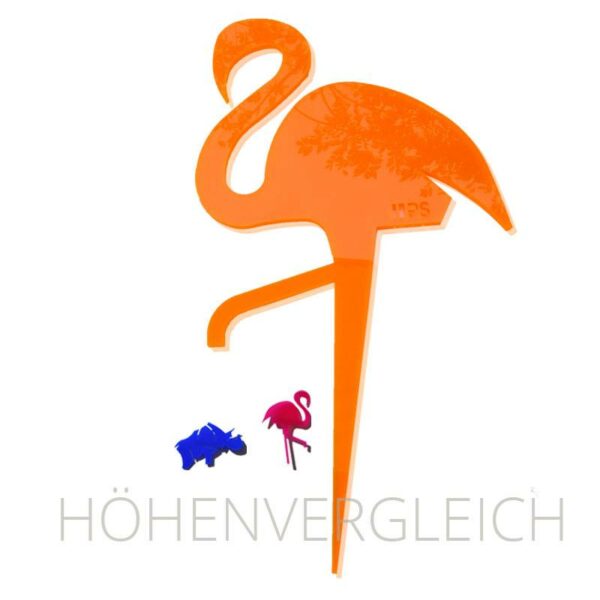 Flamingo garden accessoires colourful design
