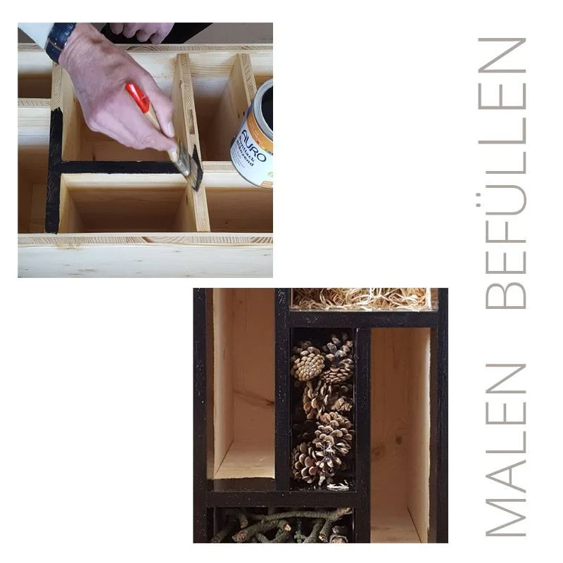 Insektenhotel LIVING INSIDE MARLOW MOSS groß 4 Insektenhaus modern österreich design