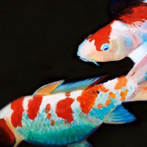 Koi Fische malen