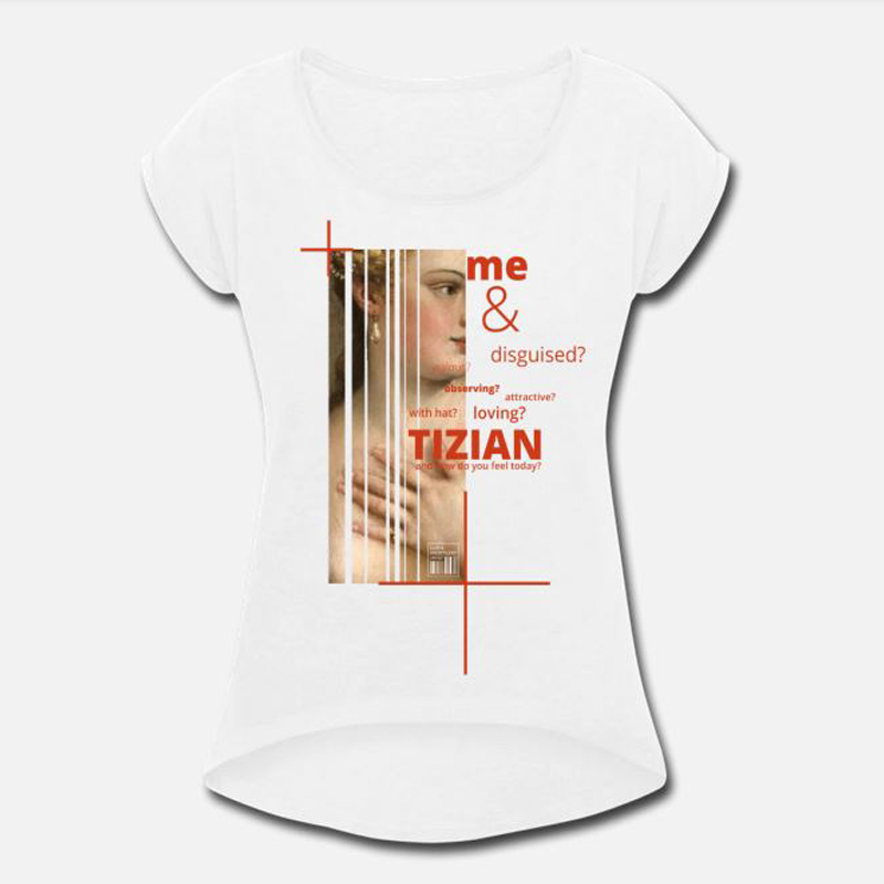 Tizian shirt petra stelzmueller frau in der gesellschaft